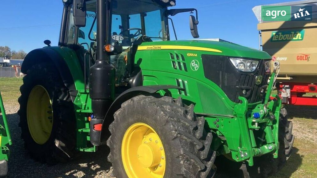 Трактор John Deere 6155M 2022 - фото 1