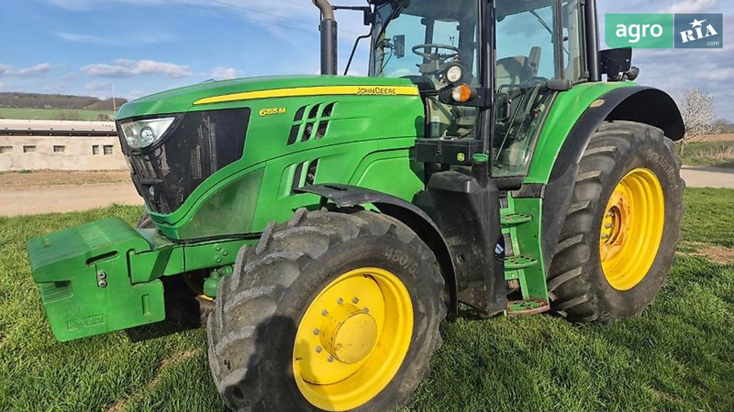 Трактор John Deere 6155M 2017 - фото 1