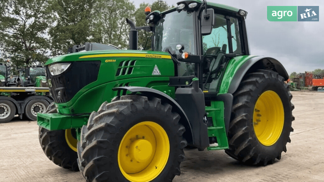 Трактор John Deere 6155M 2023 - фото 1