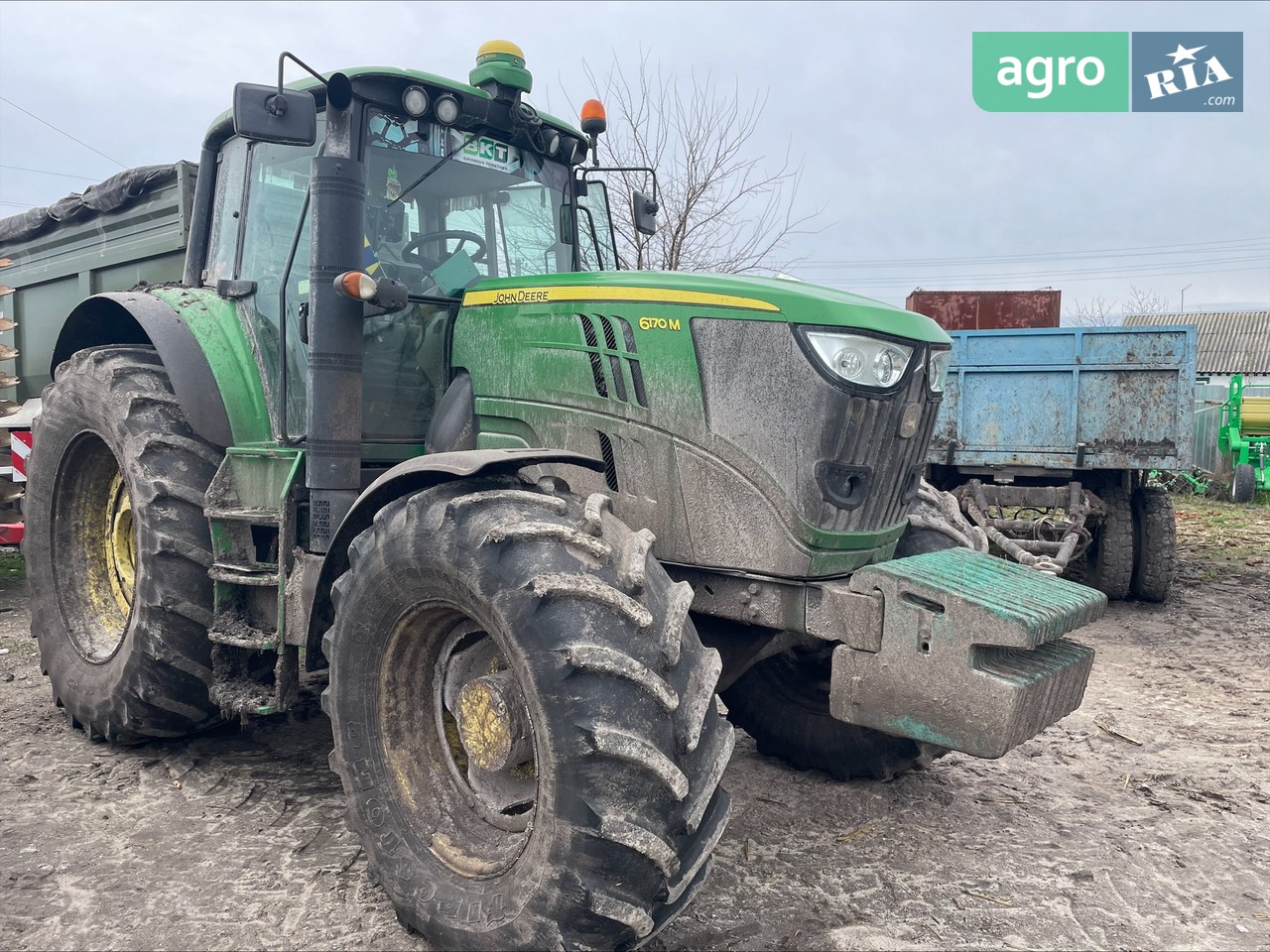 Трактор John Deere 6170M 2014 - фото 1