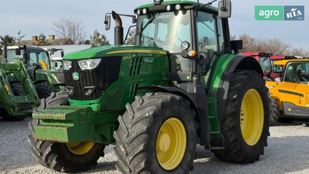 Трактор John Deere 6170M 2016 - фото 1