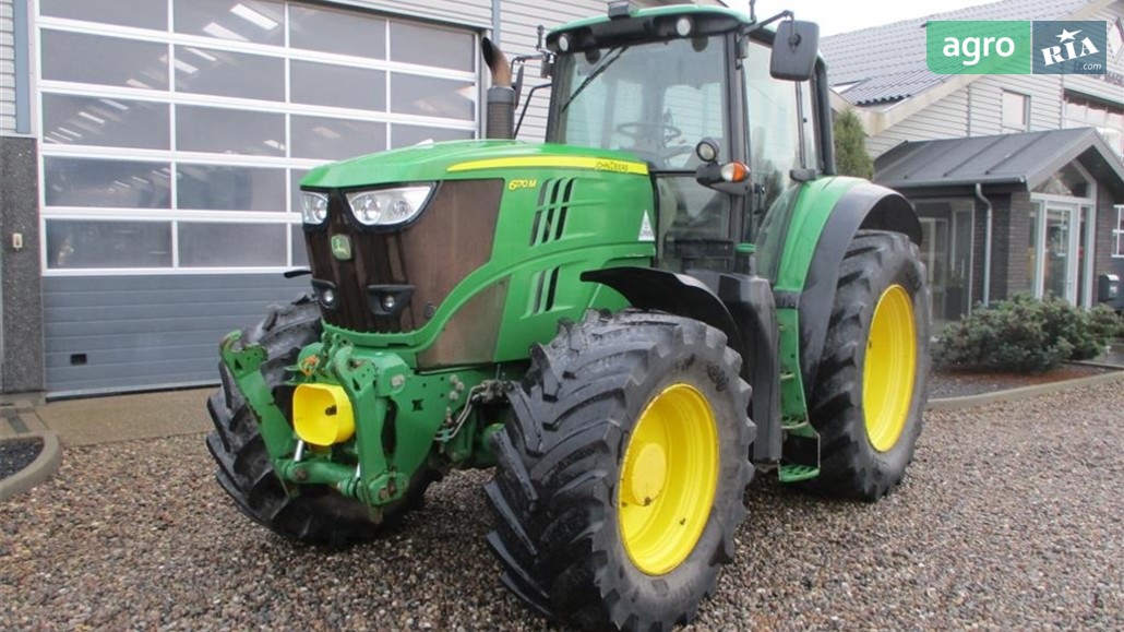 Трактор John Deere 6170M 2016 - фото 1