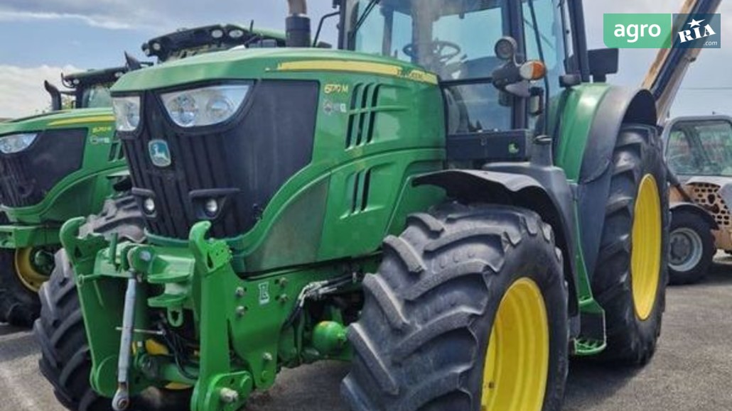 Трактор John Deere 6170M 2015 - фото 1
