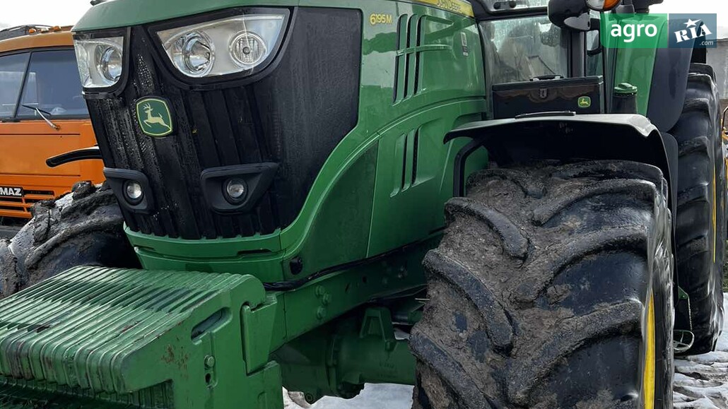 Трактор John Deere 6195M 2018 - фото 1
