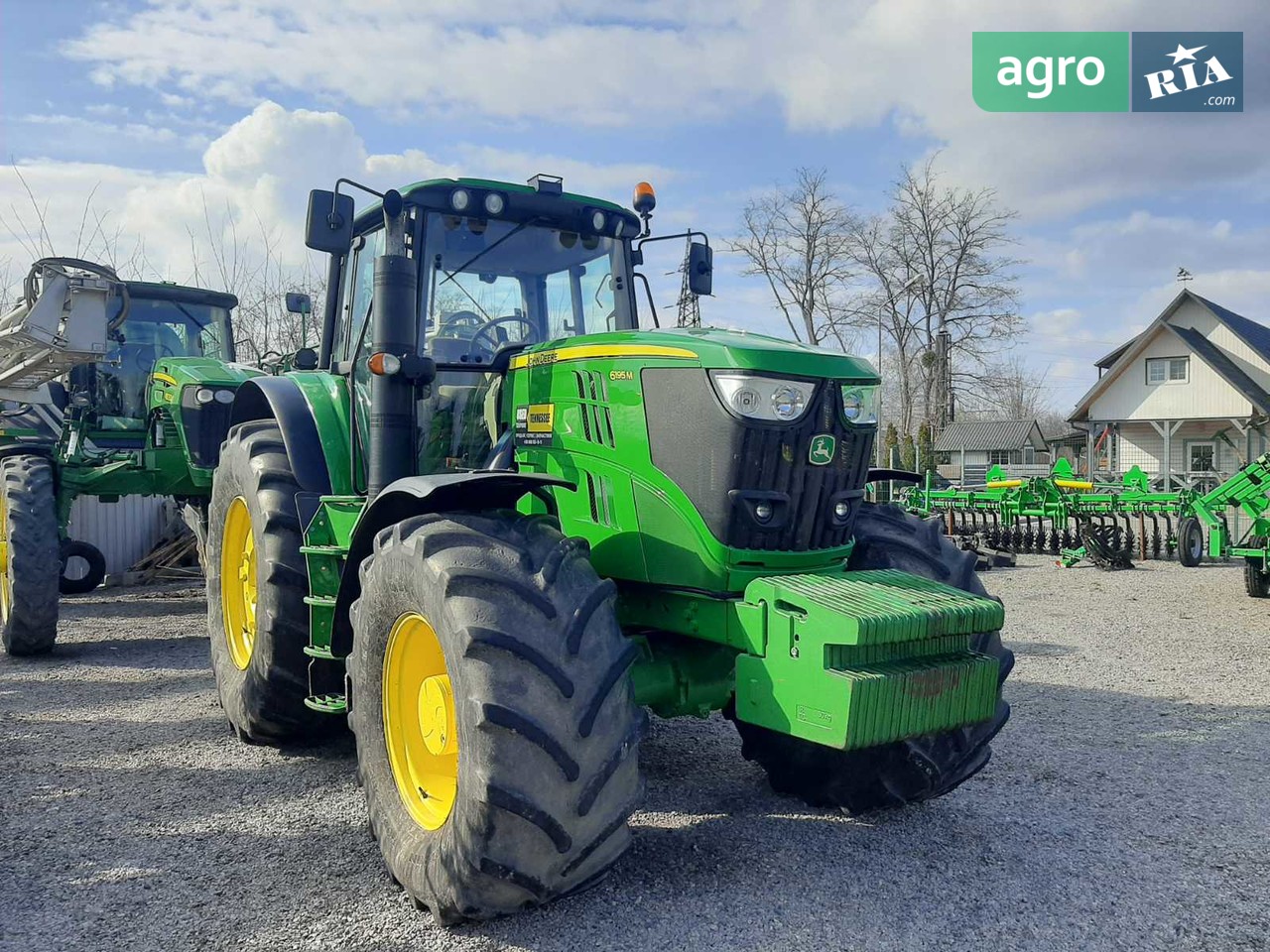 Трактор John Deere 6195M 2018 - фото 1