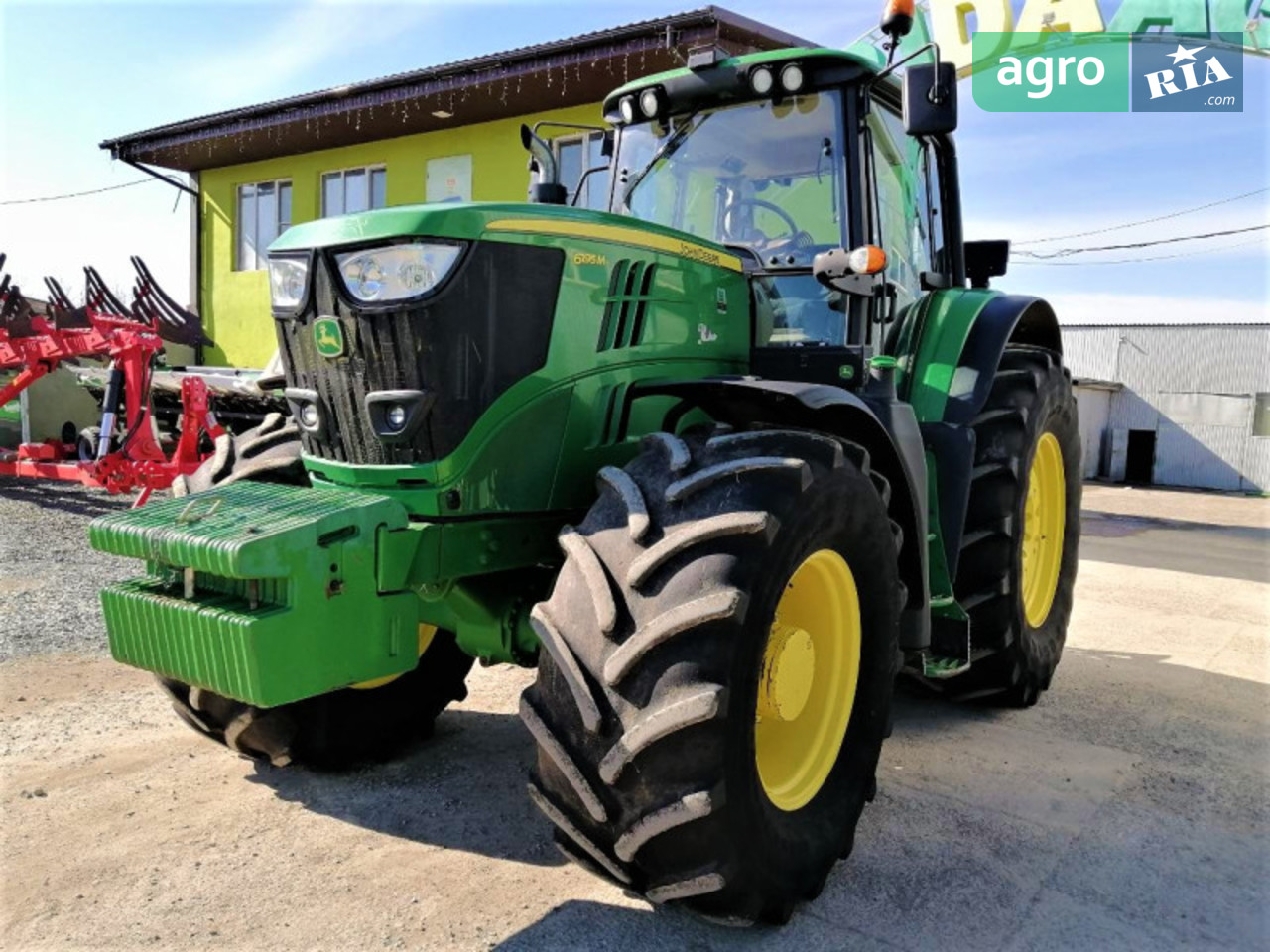 Трактор John Deere 6195M 2018 - фото 1