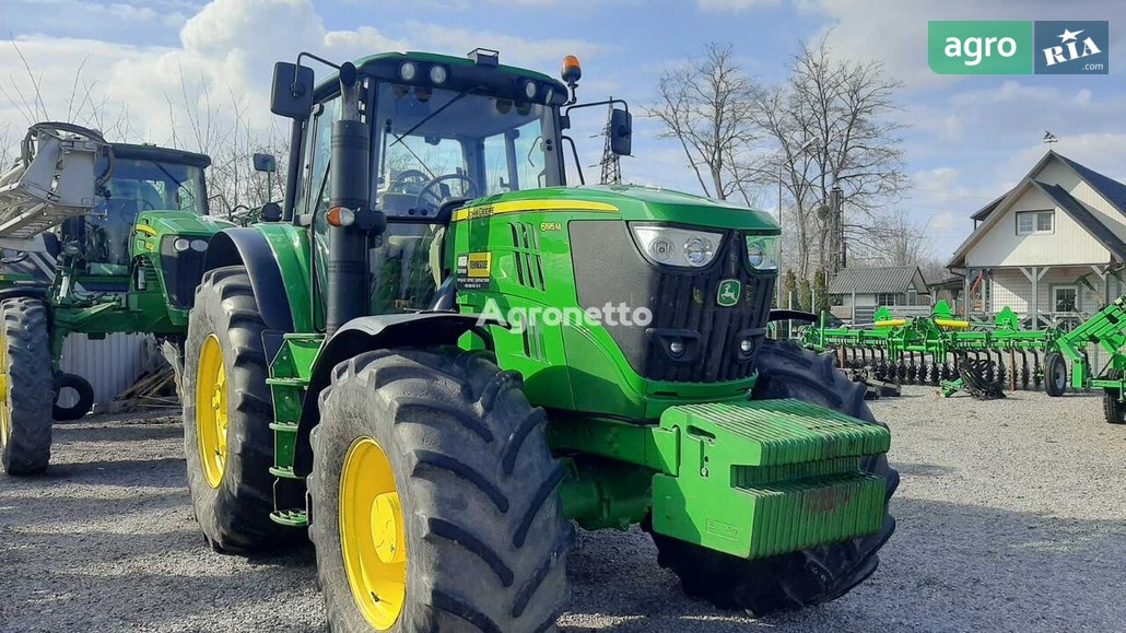 Трактор John Deere 6195M 2018 - фото 1