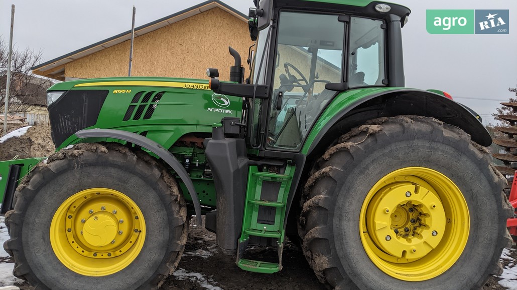 Трактор John Deere 6195M 2022 - фото 1