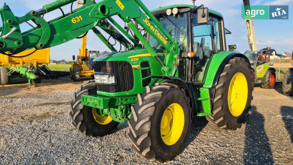 Трактор John Deere 6330 2007 - фото 1