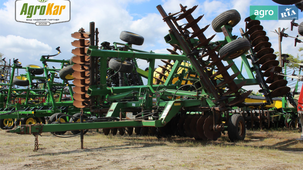 Борона John Deere 637 2008 - фото 1