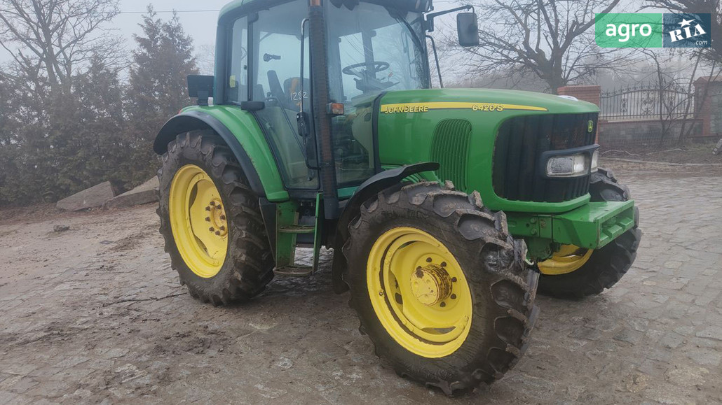 Трактор John Deere 6420 S 2003 - фото 1