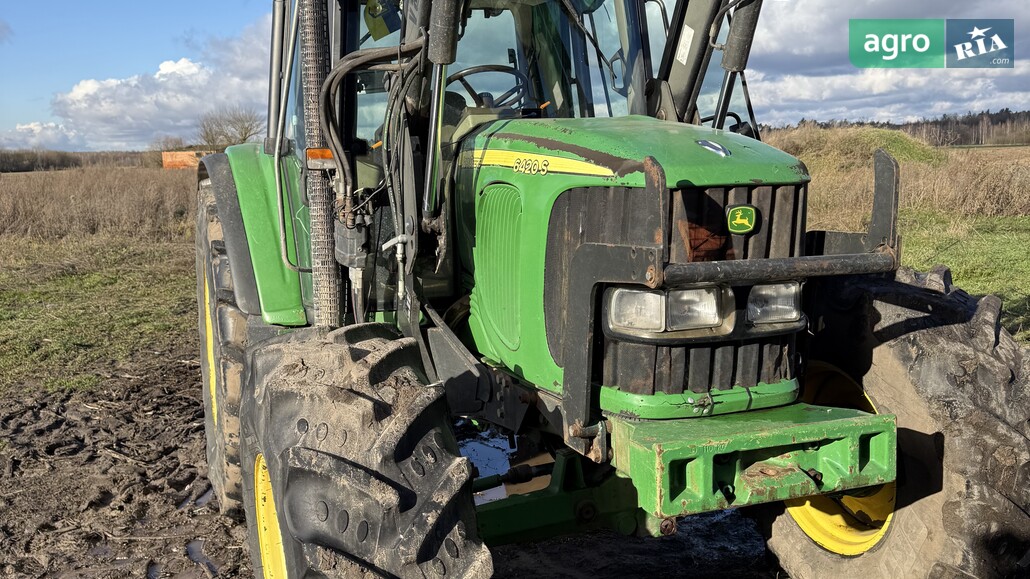 Трактор John Deere 6420 S 2003 - фото 1