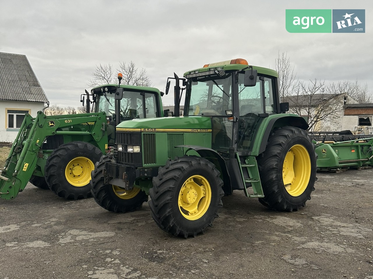 Трактор John Deere 6506 1997 - фото 1