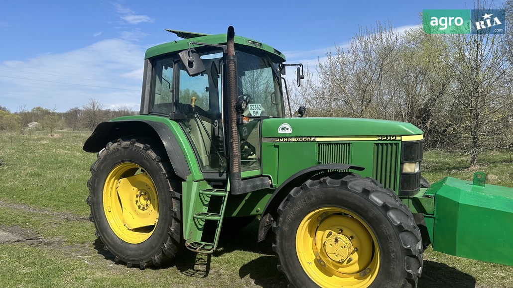 Трактор John Deere 6510 2000 - фото 1