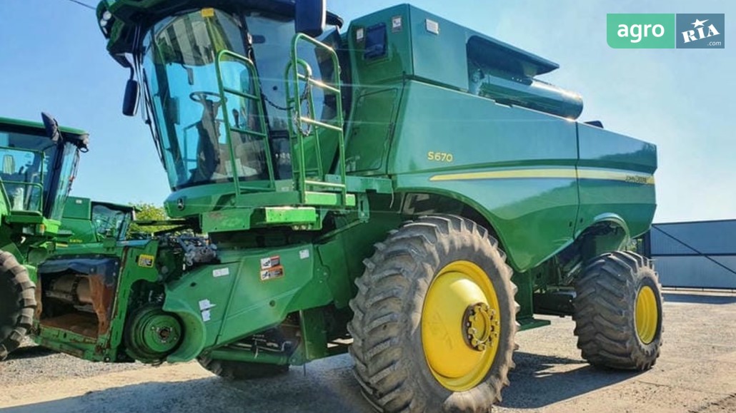 Комбайн John Deere 670 2013 - фото 1