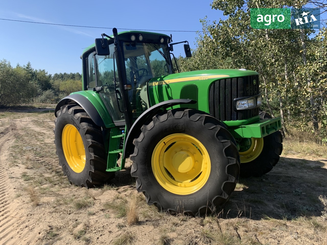 Трактор John Deere 6820 2002 - фото 1