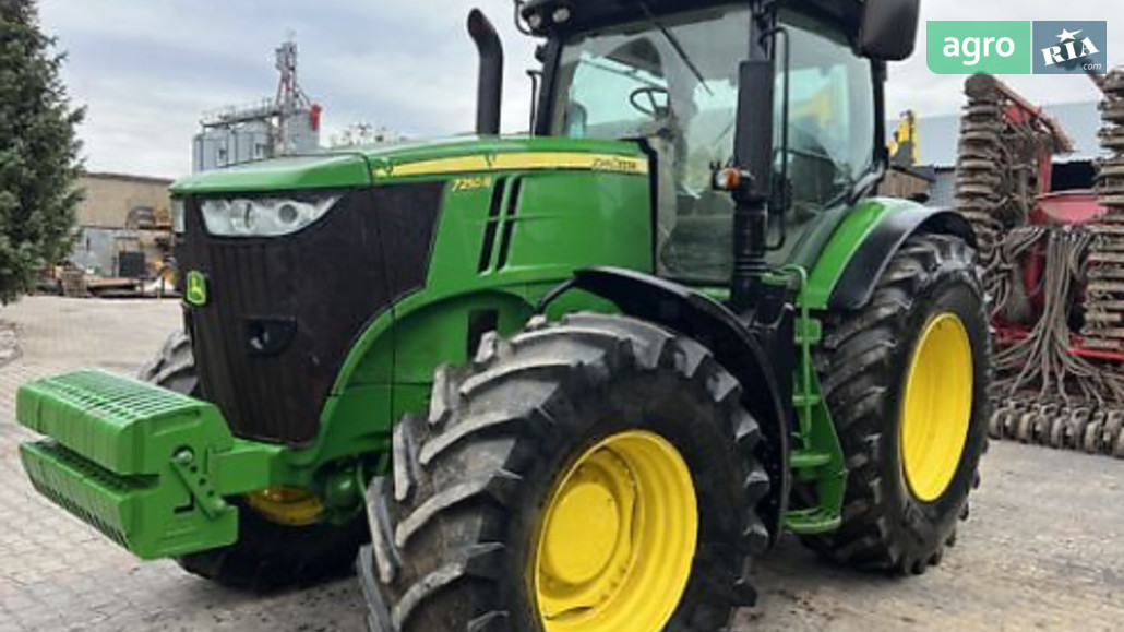 Трактор John Deere 7250R 2015 - фото 1