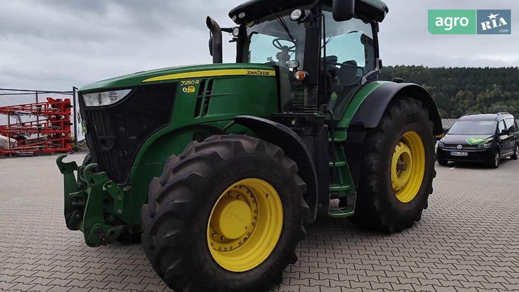 Трактор John Deere 7250R 2015 - фото 1