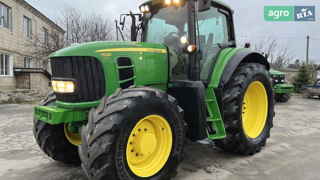 Трактор John Deere 7530 Premium 2008 - фото 1