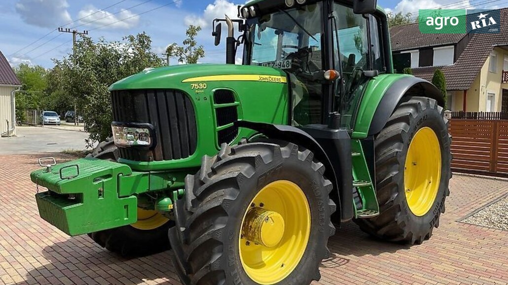Трактор John Deere 7530 2008 - фото 1