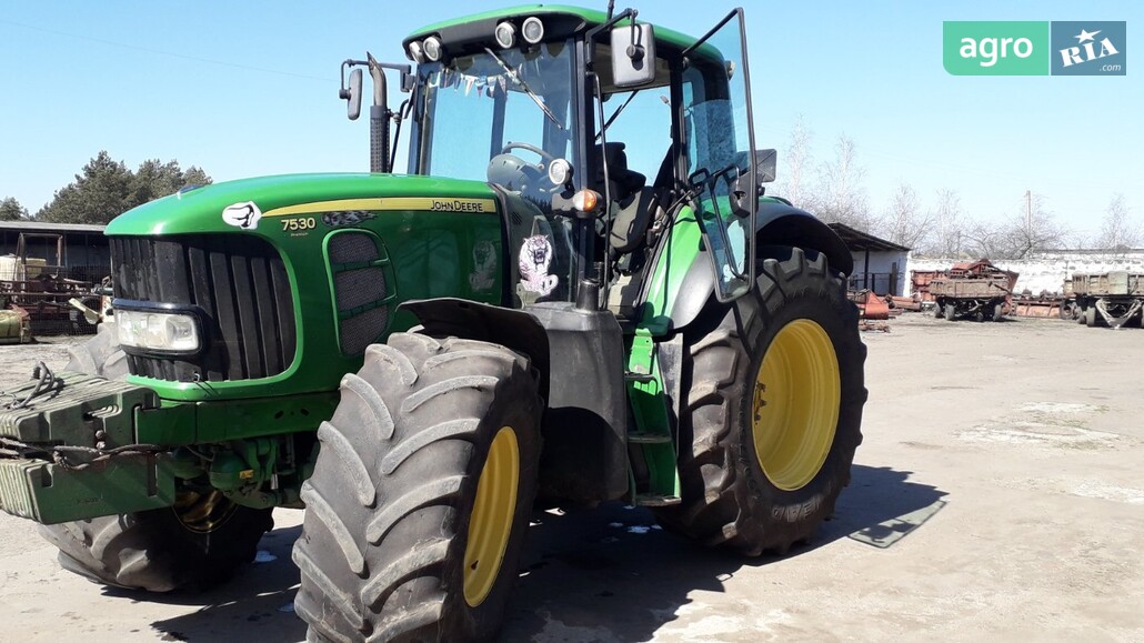 Трактор John Deere 7530 2009 - фото 1