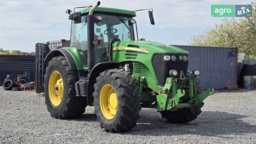 Трактор John Deere 7820 2006 - фото 1