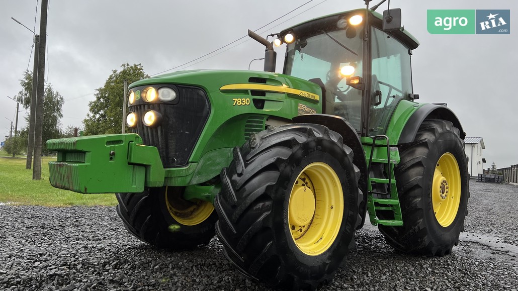 Трактор John Deere 7830 2008 - фото 1