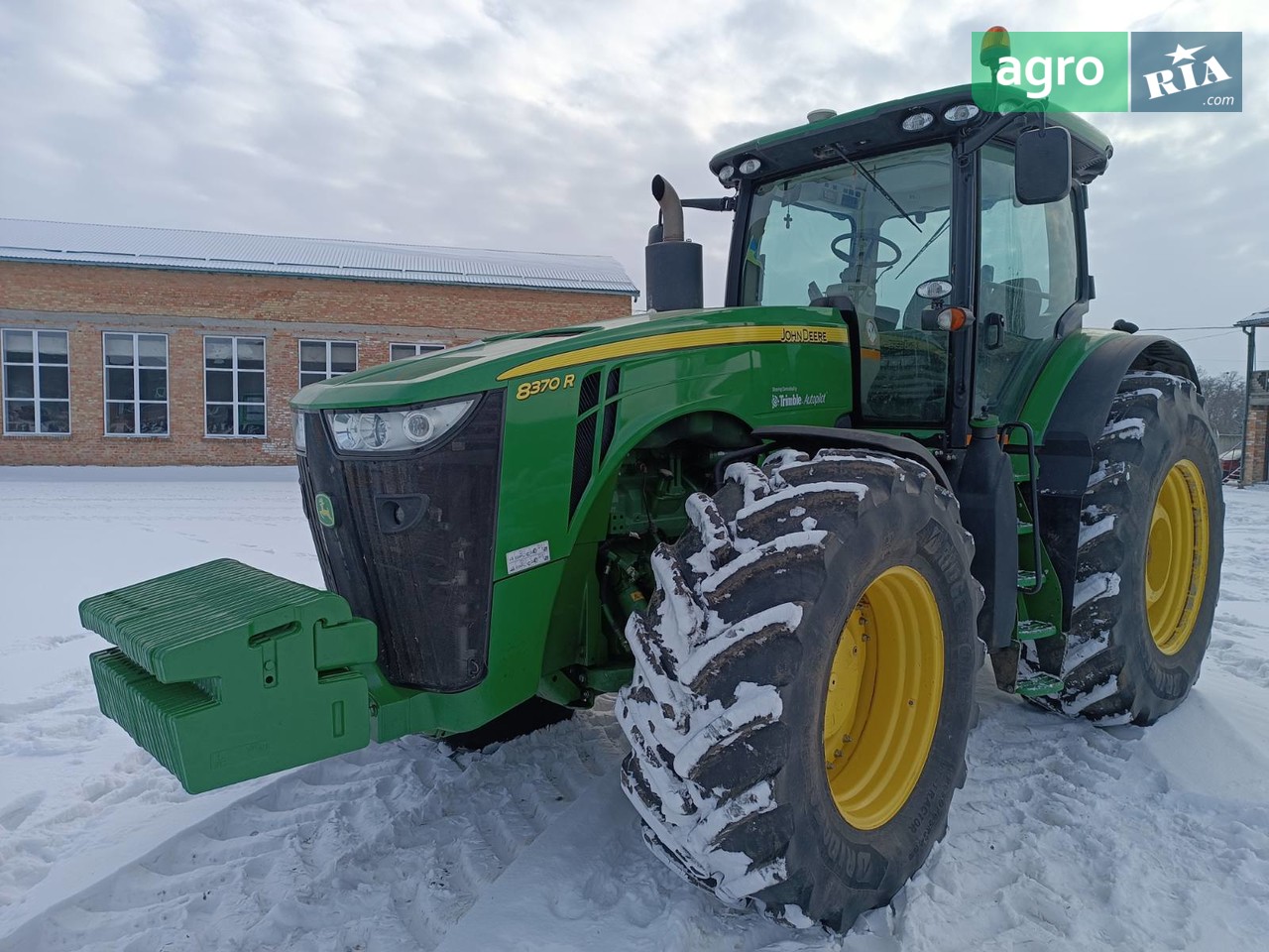 Трактор John Deere 8370R 2015 - фото 1