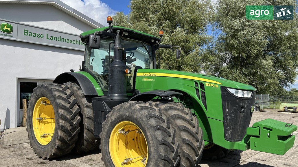 Трактор John Deere 8370R 2016 - фото 1
