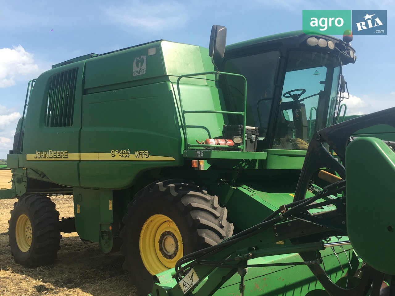 Комбайн John Deere 9640i WTS 2007 - фото 1