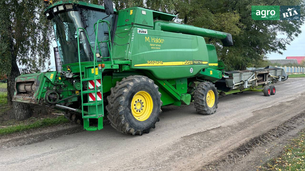Комбайн John Deere 9660 WTS 2003 - фото 1