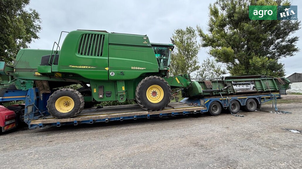 Комбайн John Deere 9660 WTS 2002 - фото 1