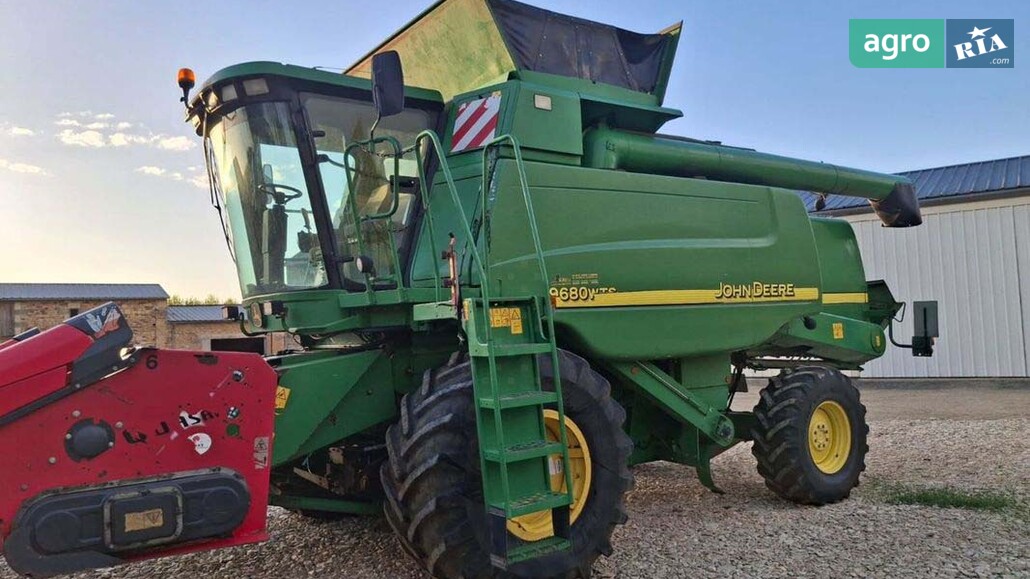 Комбайн John Deere 9680 WTS 2004 - фото 1