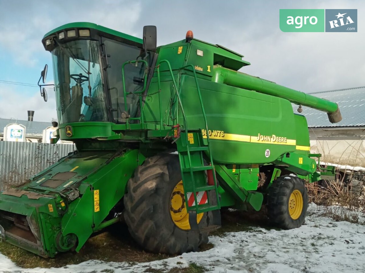 Комбайн John Deere 9680 2003 - фото 1