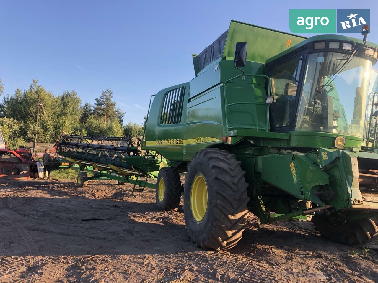 Комбайн John Deere 9680 2003 - фото 1