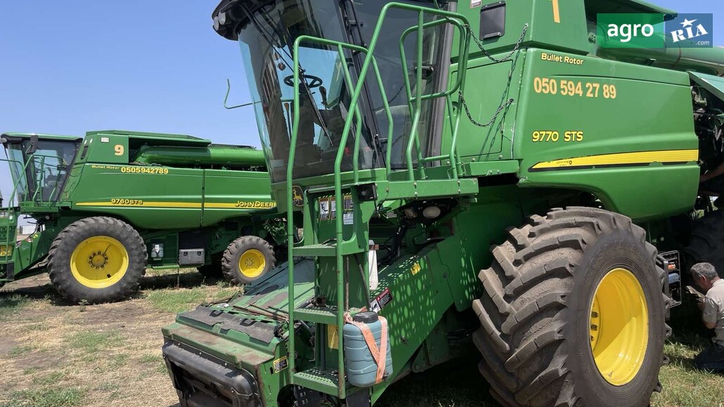 Комбайн John Deere 9770 STS 2008 - фото 1