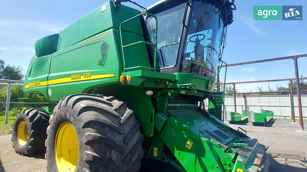 Комбайн John Deere 9880i STS 2007 - фото 1