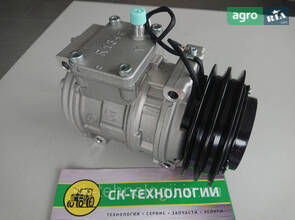 Компресор кондиціонера в зборі (з шківом) JOHN DEERE (Cametet) JOHN DEERE AZ44541, AZ48479, SE501821, SE503063