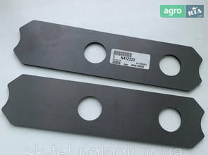 Пластина накладка проставка кронштейна амортизатора крила обприскувача N412223 оригінал John Deere