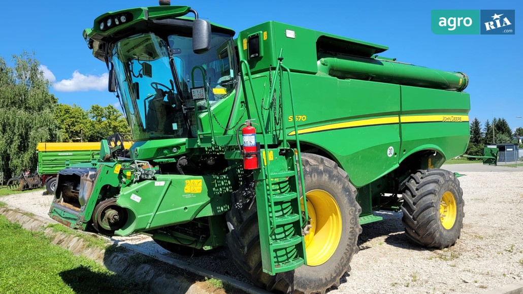 Комбайн John Deere S 670 2013 - фото 1