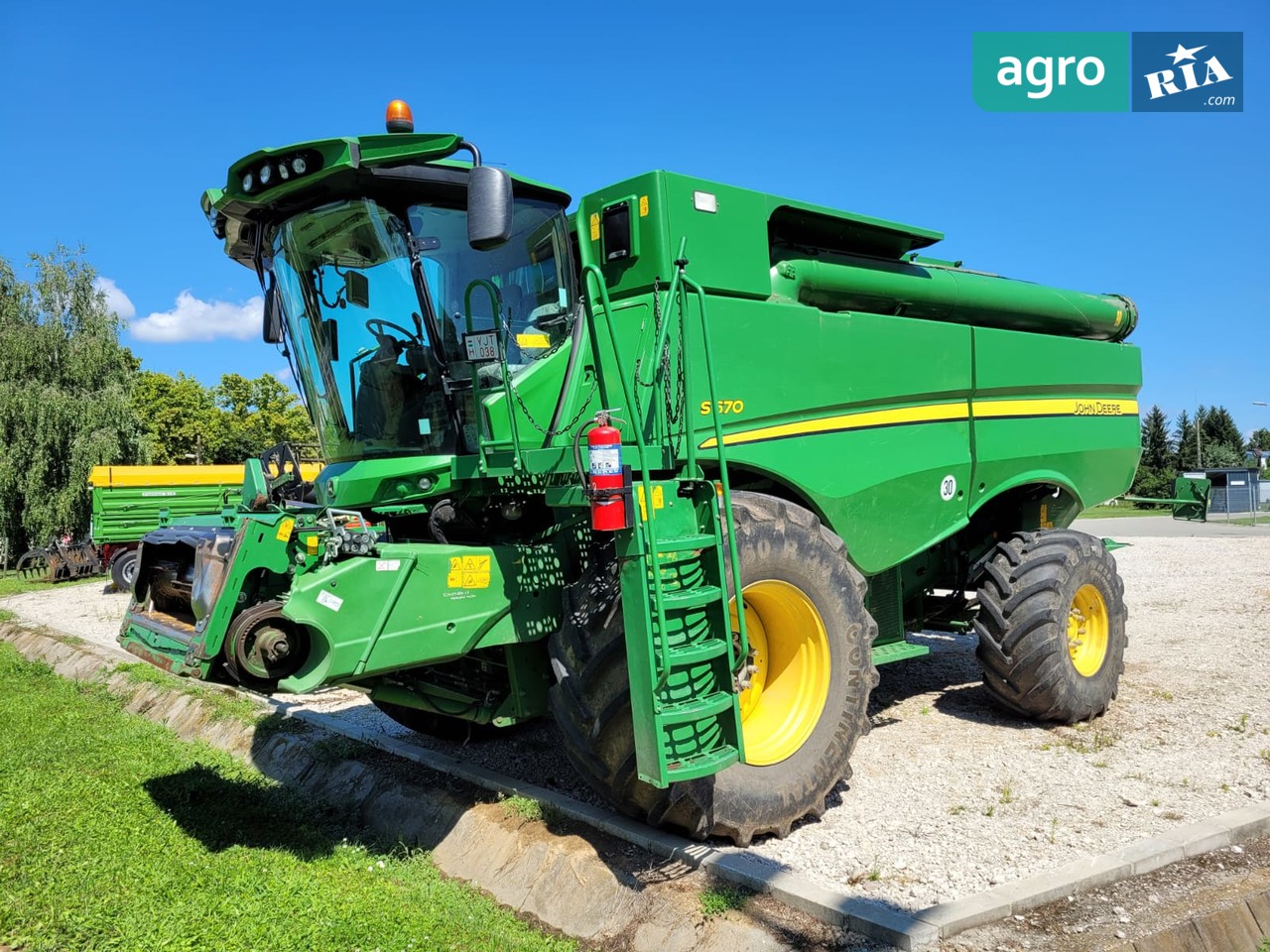 Комбайн John Deere S 670 2013 - фото 1