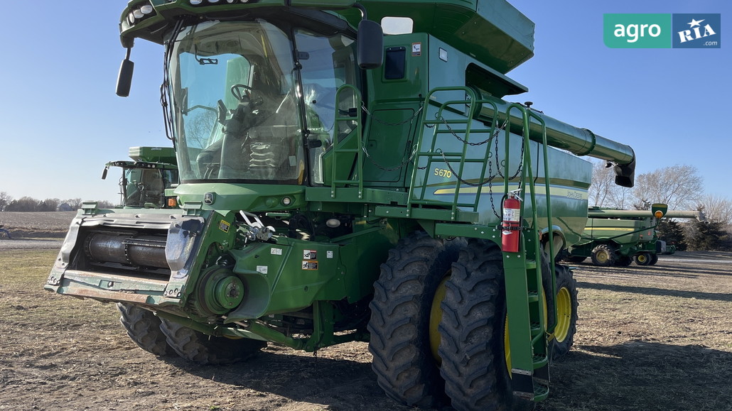 Комбайн John Deere S 670 2013 - фото 1