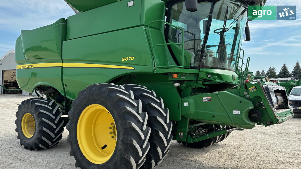 Комбайн John Deere S 670 2013 - фото 1