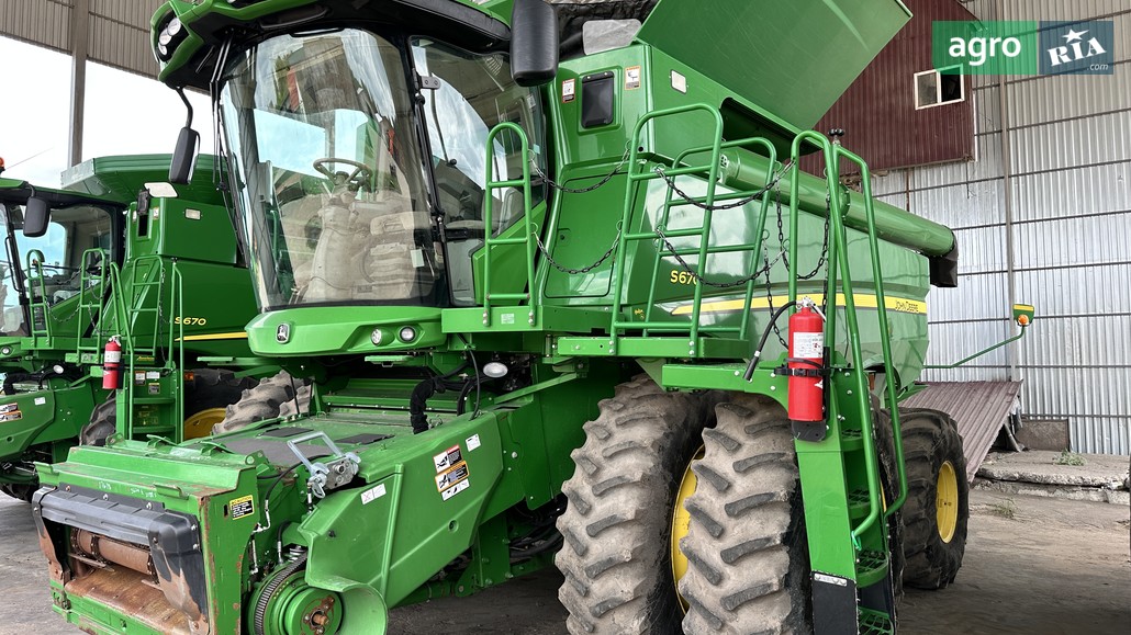 Комбайн John Deere S 670 2015 - фото 1