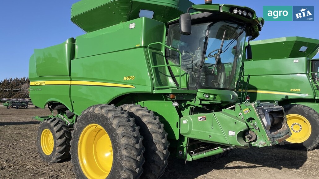 Комбайн John Deere S 670 2013 - фото 1