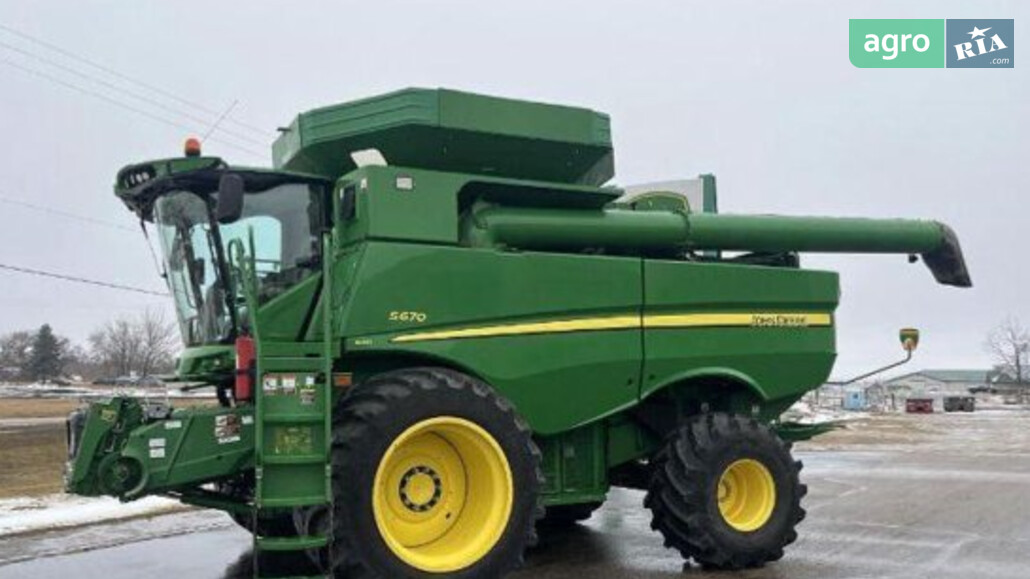 Комбайн John Deere S 670 2016 - фото 1