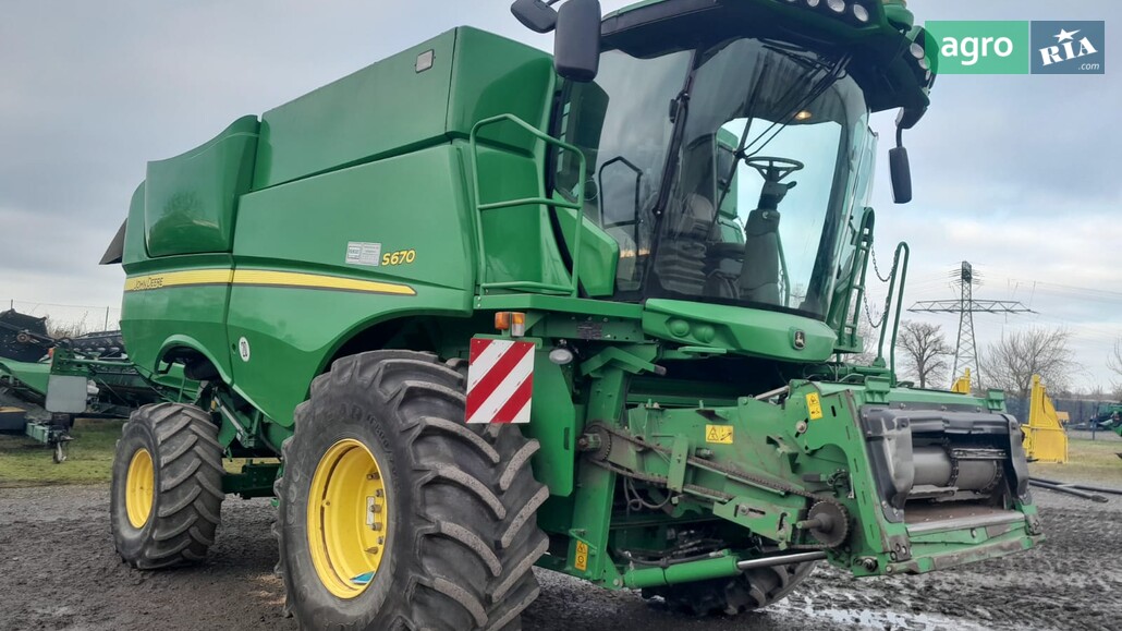 Комбайн John Deere S 670 2011 - фото 1