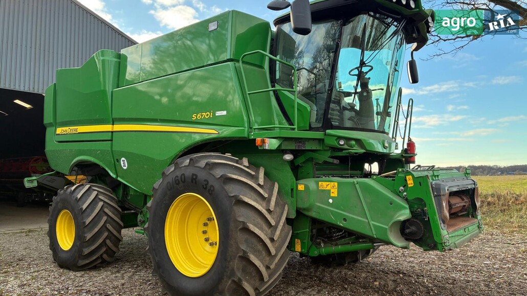 Комбайн John Deere S 670 2015 - фото 1