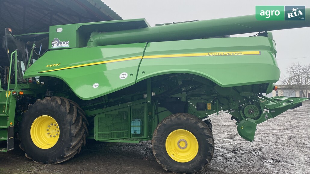 Комбайн John Deere S 670 2017 - фото 1