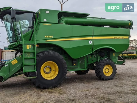 Комбайн John Deere S 670i HM 2012 - фото